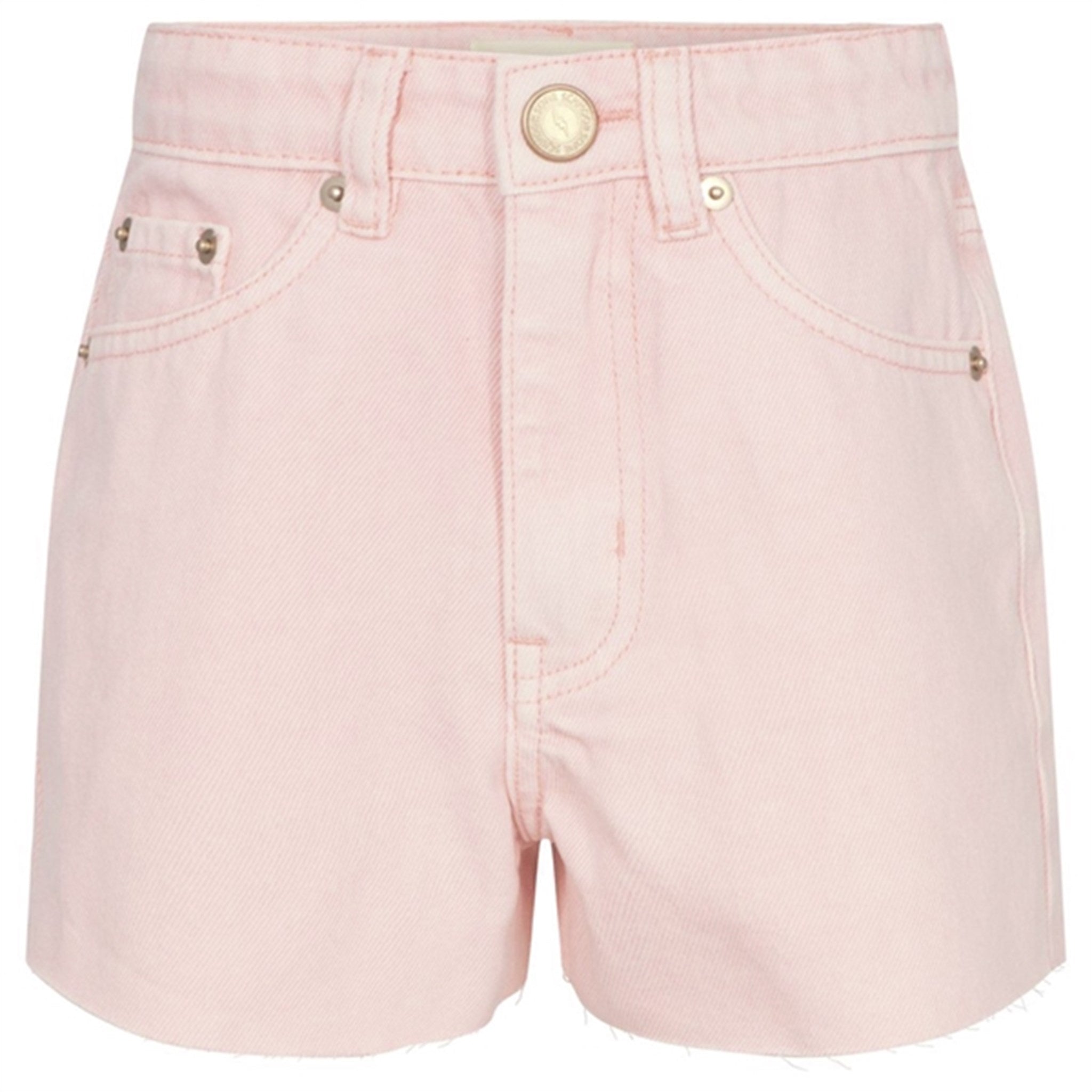 Sofie Schnoor Light Pink Denim Shorts - Str. 16 år/176 cm