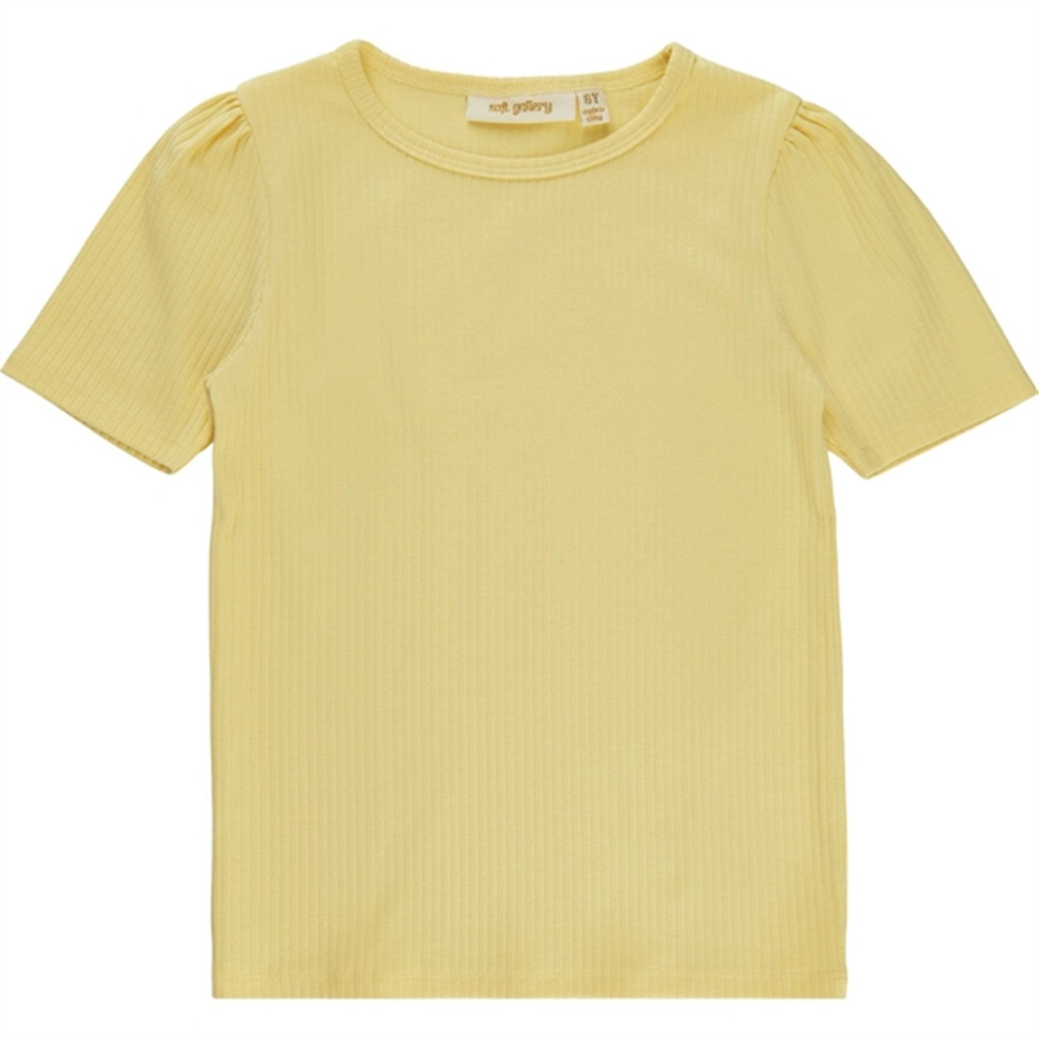 Soft Gallery Popcorn Puff Wide Rib Bella T-shirt - Str. 5 år