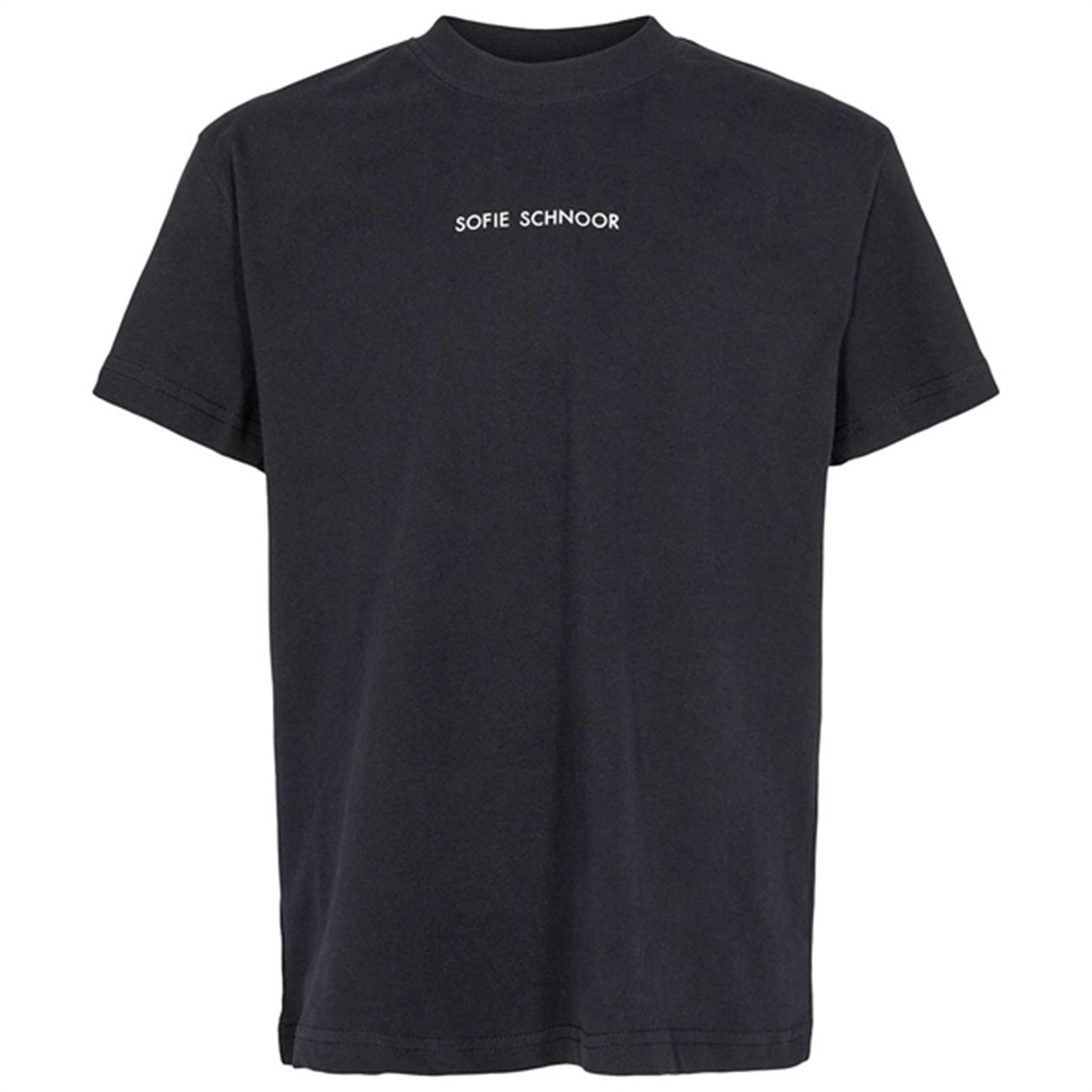 Sofie Schnoor Black Noos T-shirt - Str. 12 år/152 cm