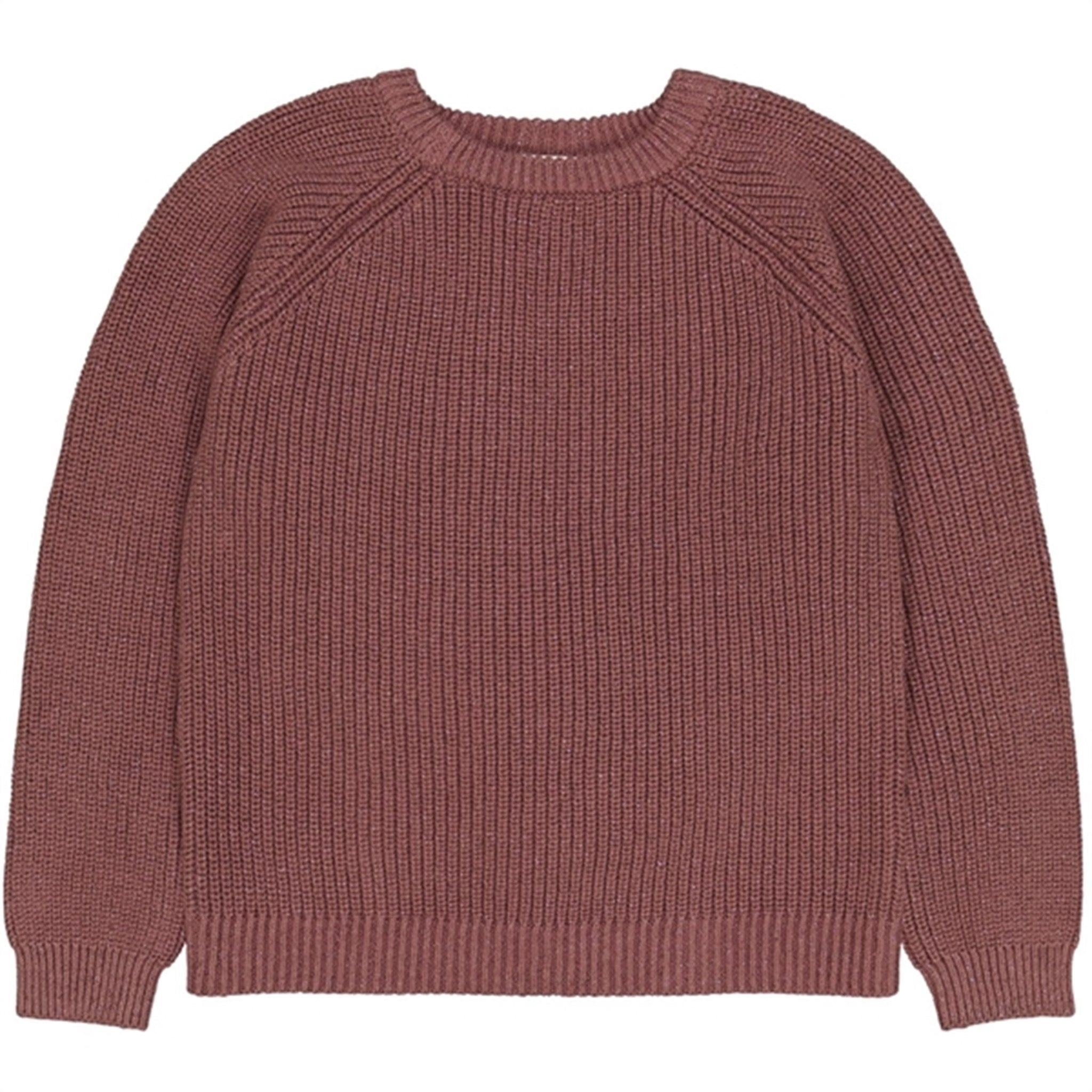 The New Rose Brown Heather Glitter Pullover - Str. 13/14 år