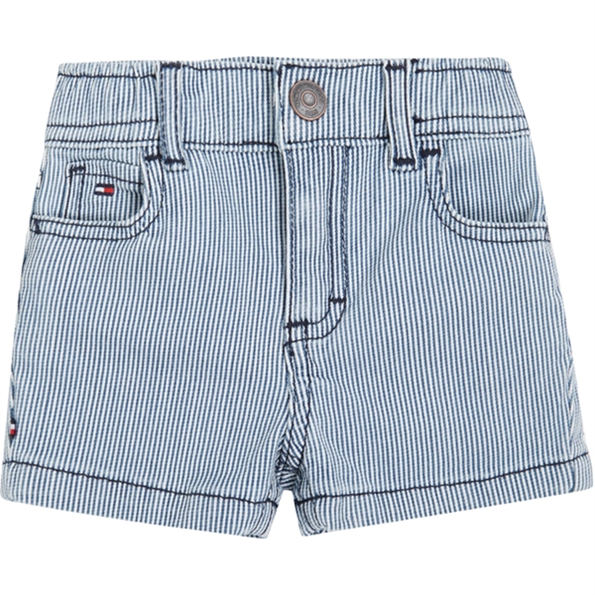 Tommy Hilfiger Baby Shorts Denimstripe - Str. 68