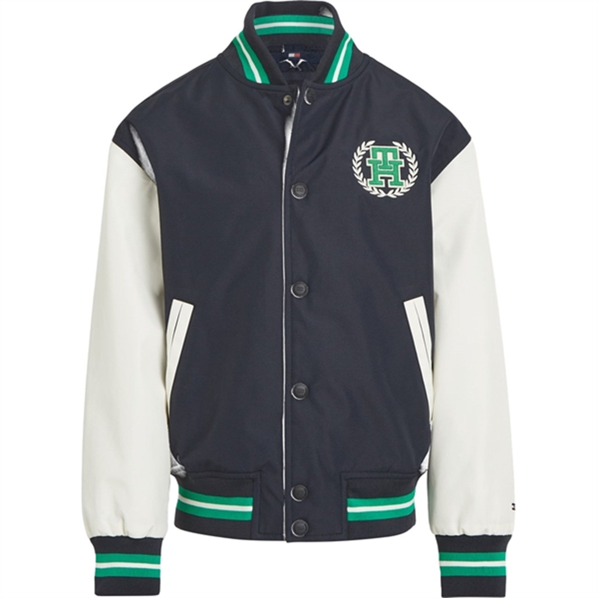 Tommy Hilfiger Varsity Jakke Desert Sky - Str. 152 cm/12 år