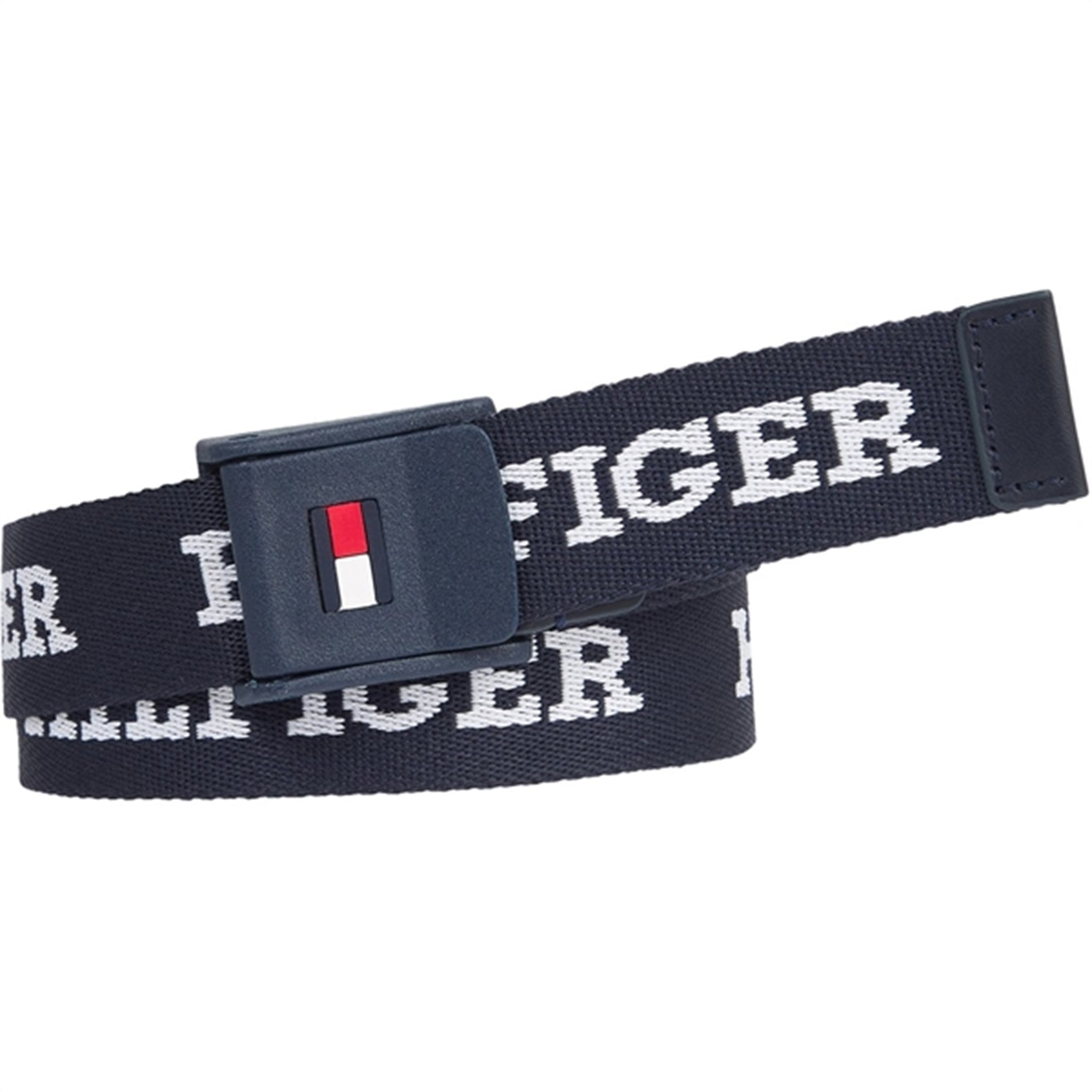 Tommy Hilfiger Webbing Bælte Space Blue - Str. S/M