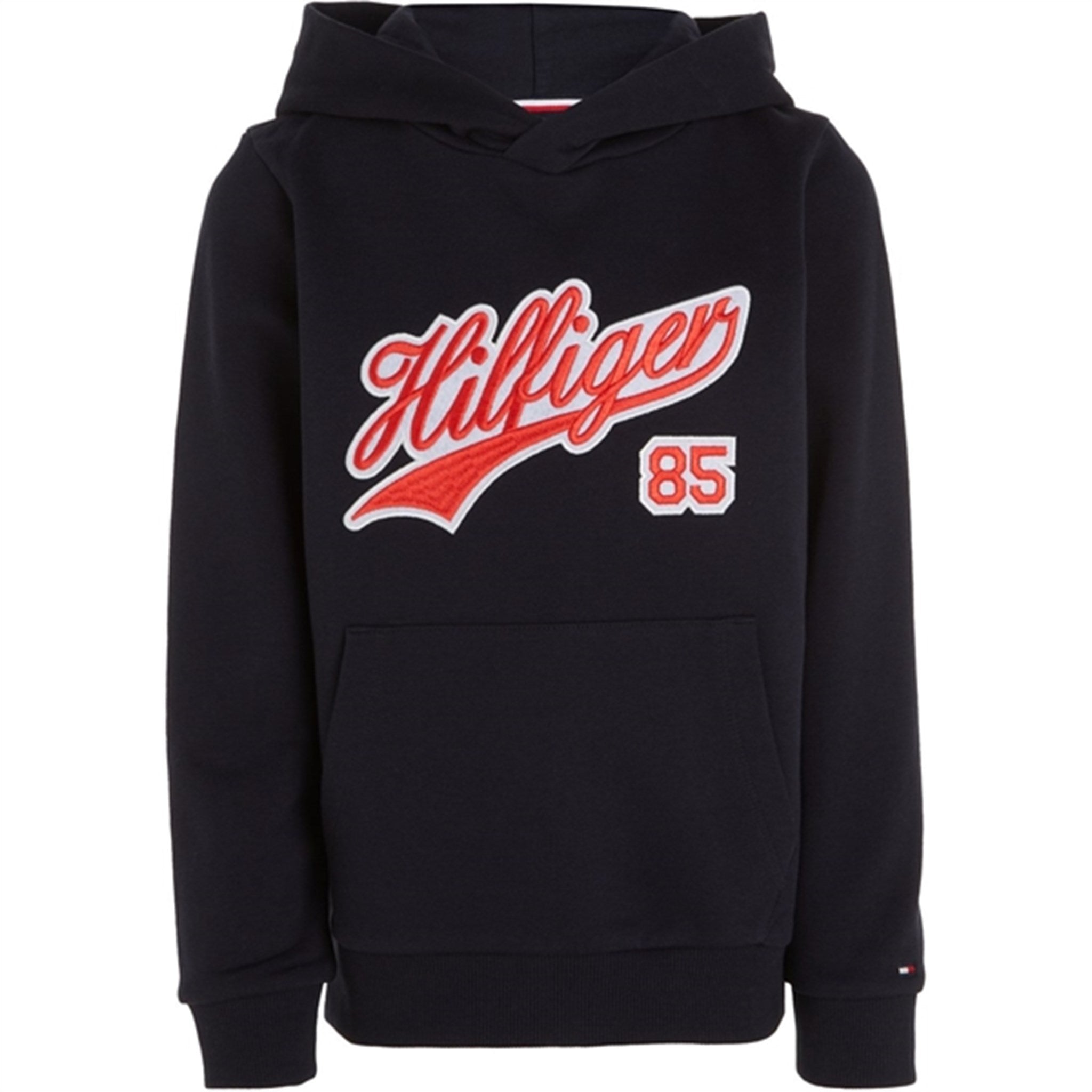 Tommy Hilfiger Hilfiger Script Hoodie Desert Sky - Str. 14 år