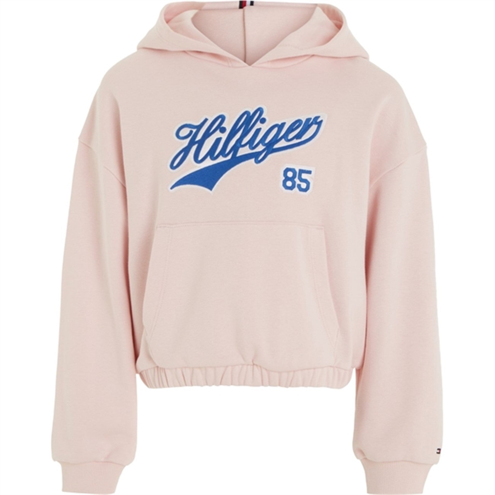 Tommy Hilfiger Hilfiger Script Hoodie Whimsy Pink - Str. 8 år