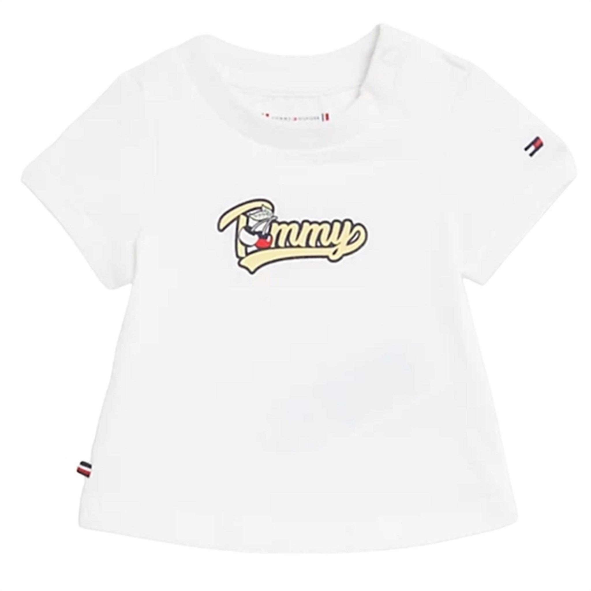 Tommy Hilfiger Baby Cherry Tommy T-shirt White - Str. 74