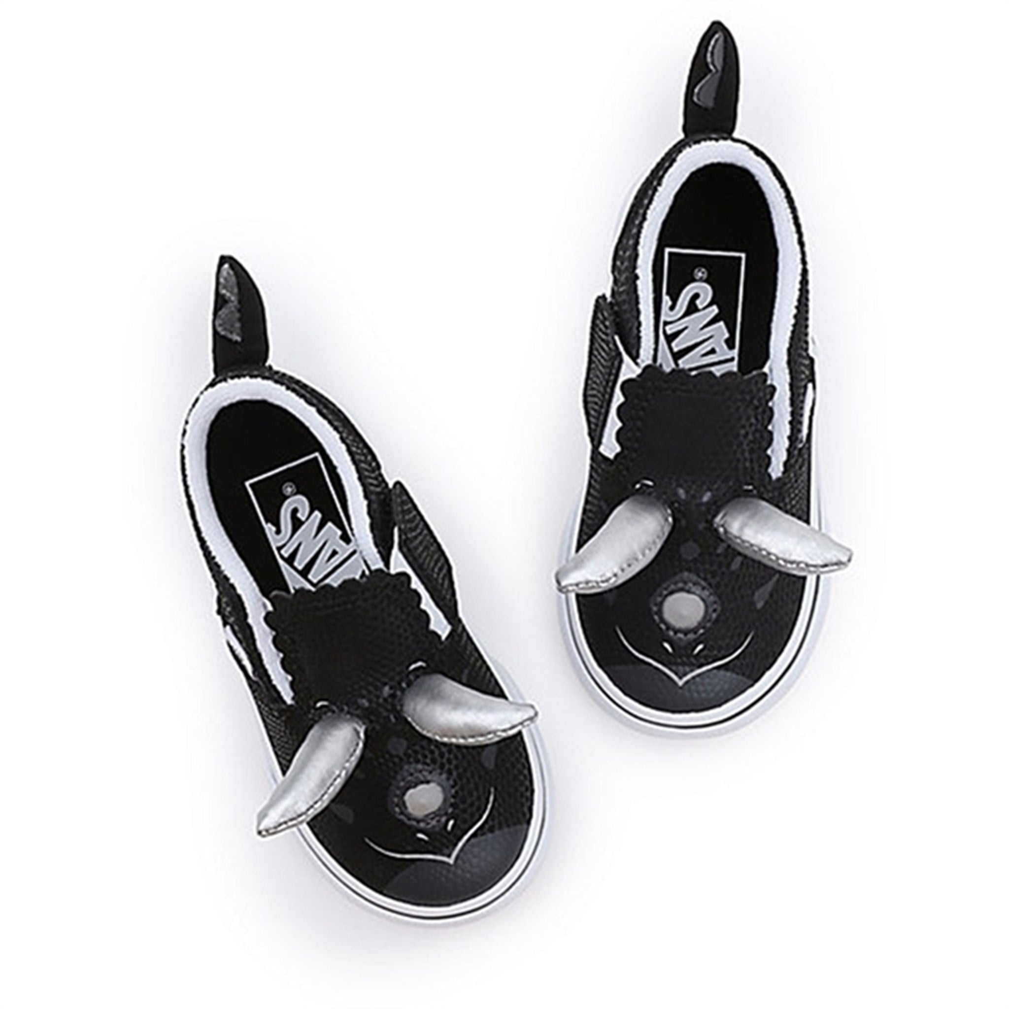 VANS TD Triceratops Slip-On V Dino Sneakers Dino Black/True White - Str. 21