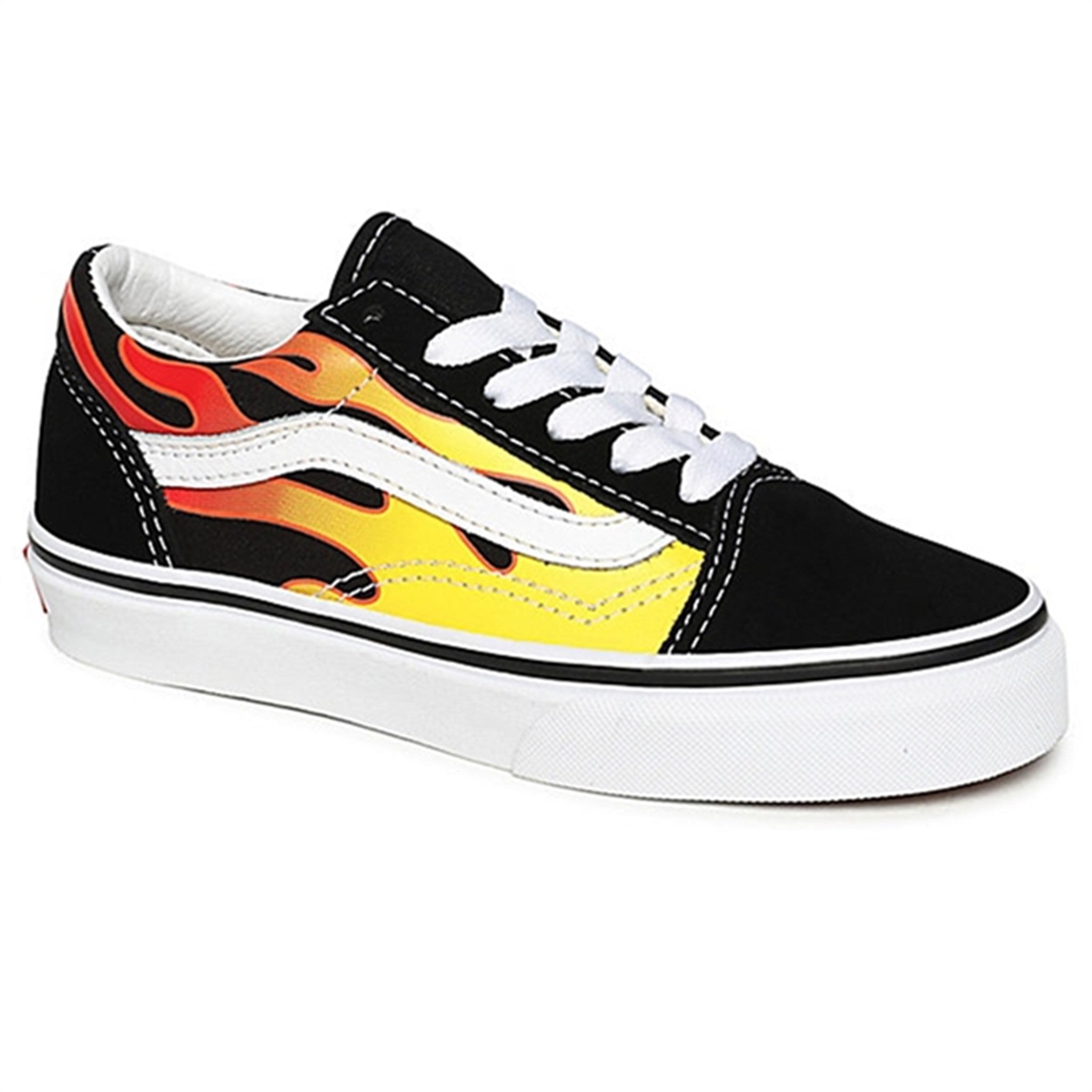 VANS UY Old Skool Flame Sneakers Black/True White - Str. 28