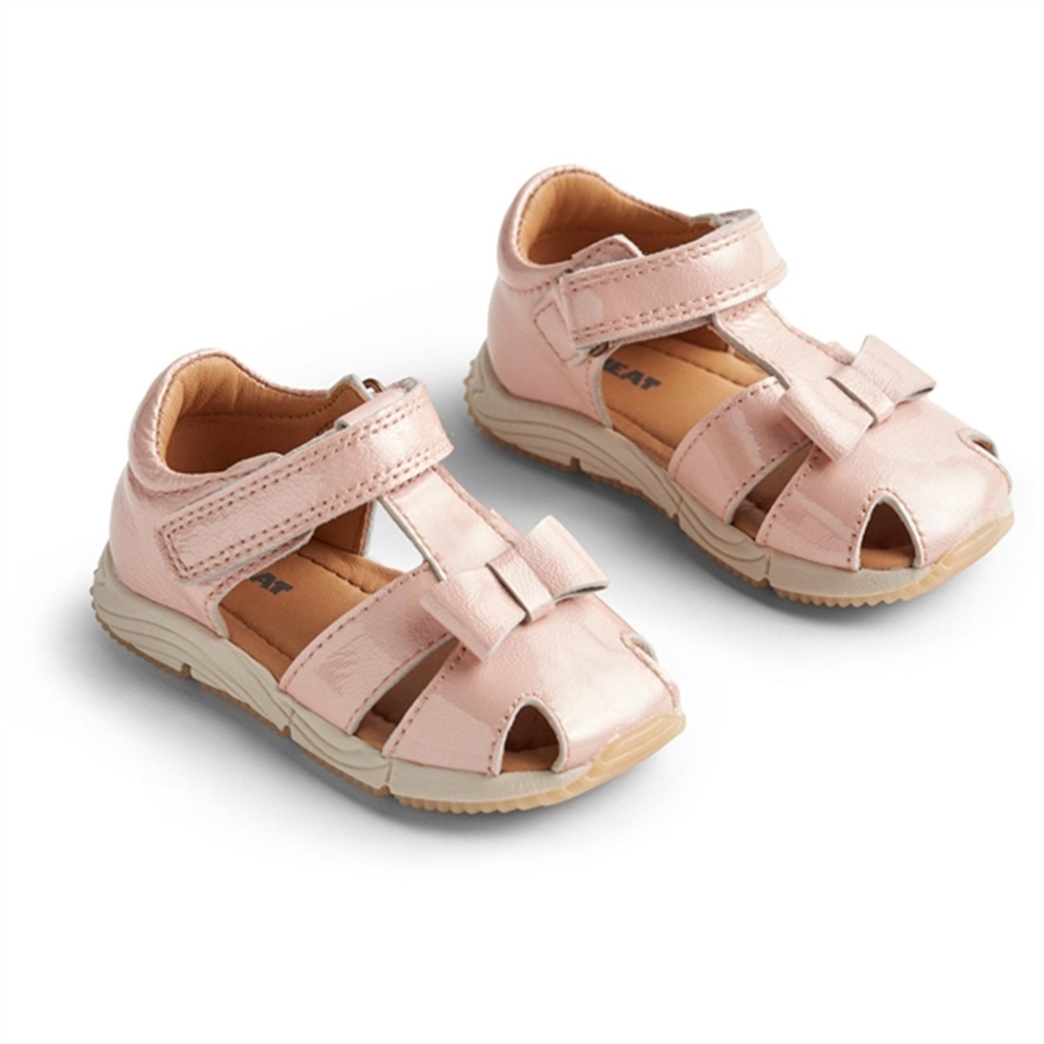 Wheat Sandal Closed Toe Donna Rose Ballet - Str. 21