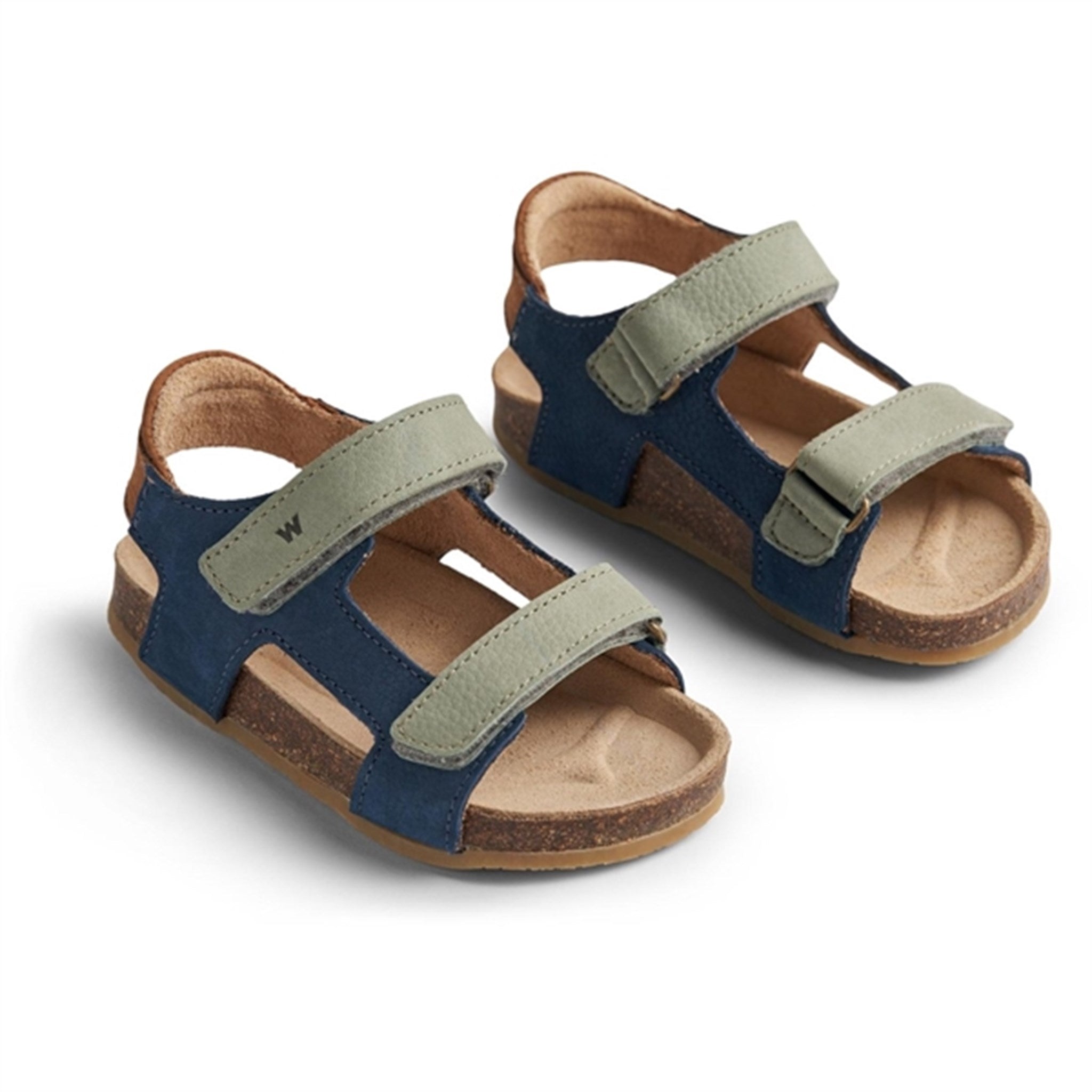 Wheat Sandal Cork Open Toe Corey Blue - Str. 32