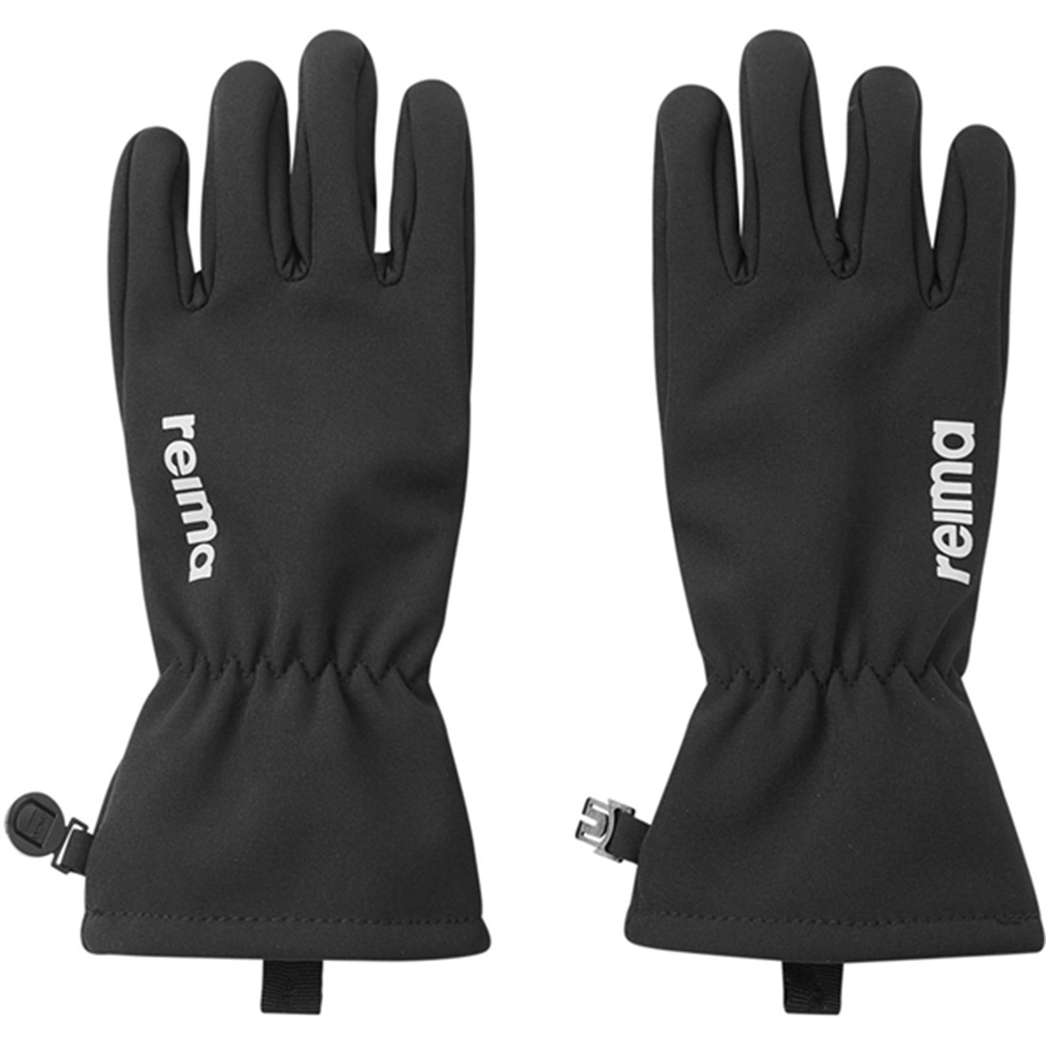 Reima Softshell Handsker Tehden Black - Str. 5