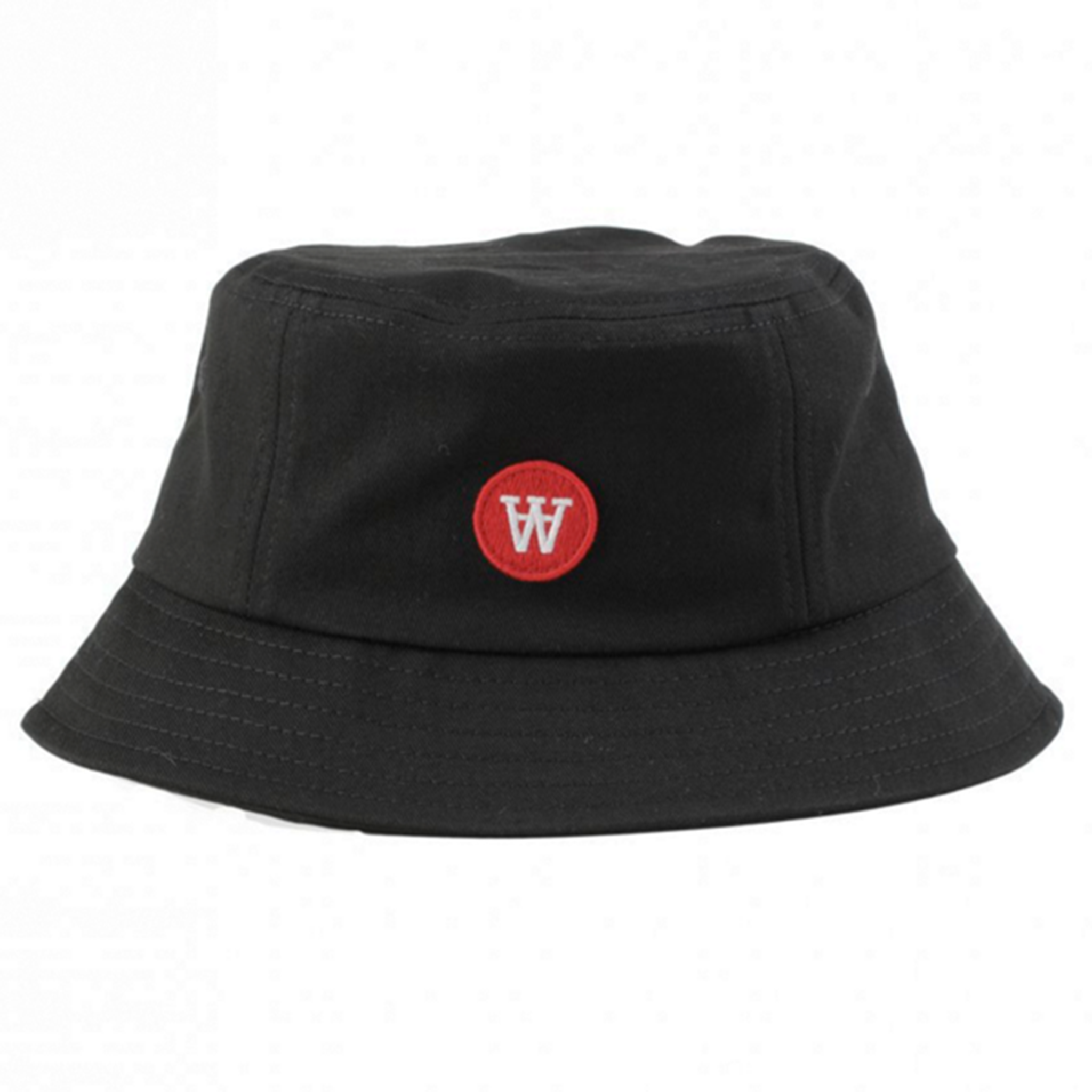 Wood Wood Val Bucket Hat Black - Str. S