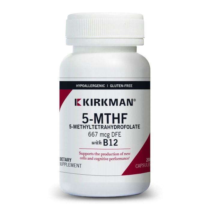 5-MTHF 667 mcg DFE with B12 Capsules