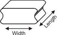 Art stamp dimensions