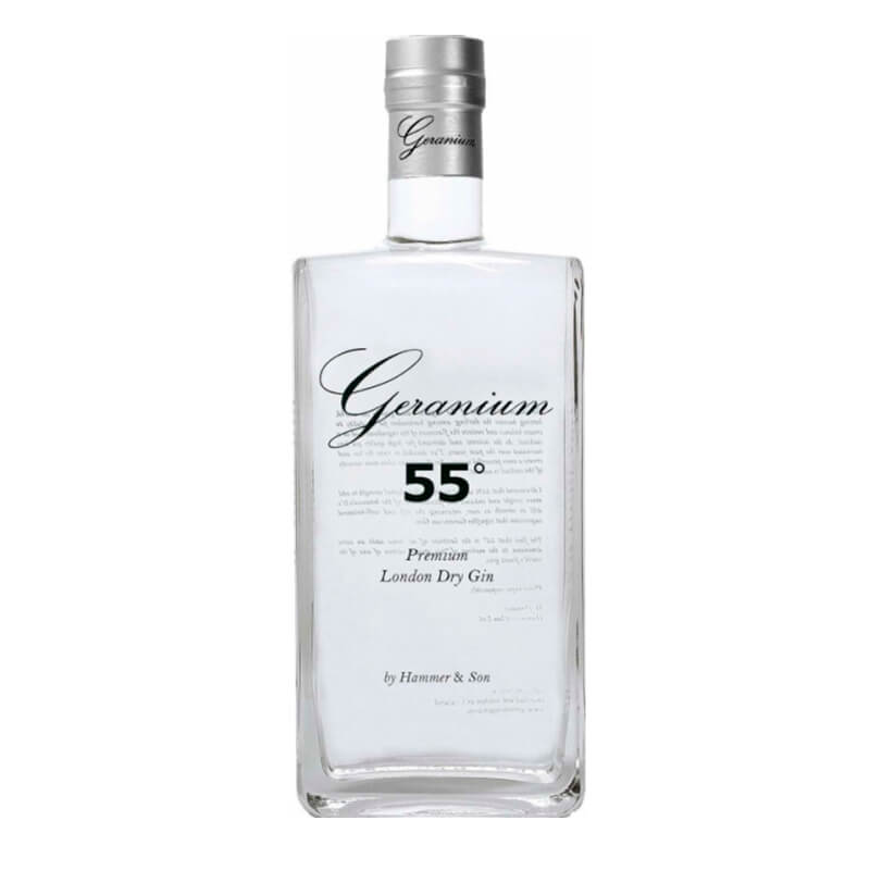 Geranium 55 Gin 70 cl. 55%— Kun Det Bedste