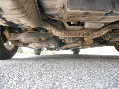 undercarriage of car without washing the undercarriage
