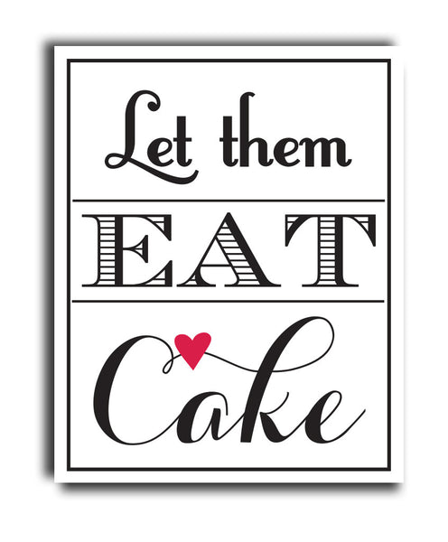 Let Them Eat Cake Print Hypolita Co