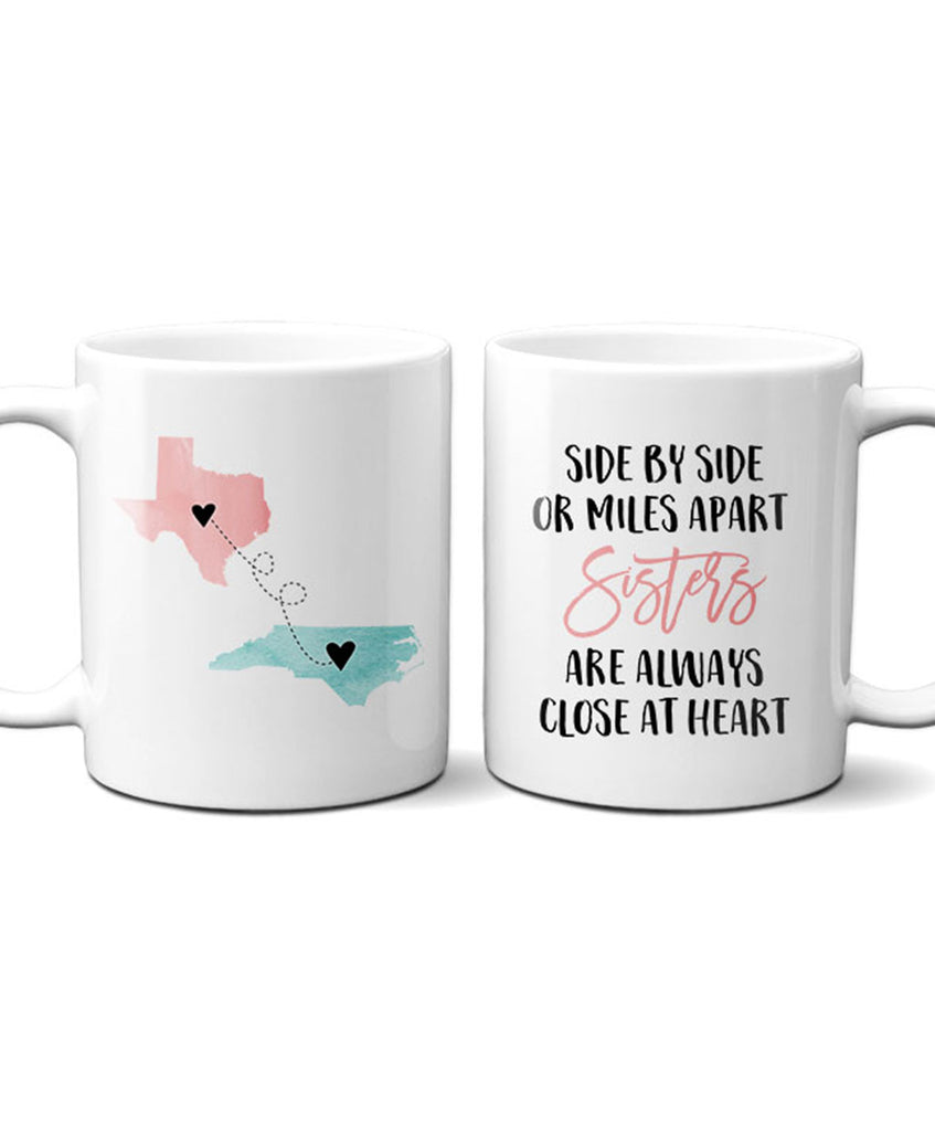 sister coffee mugs personalized