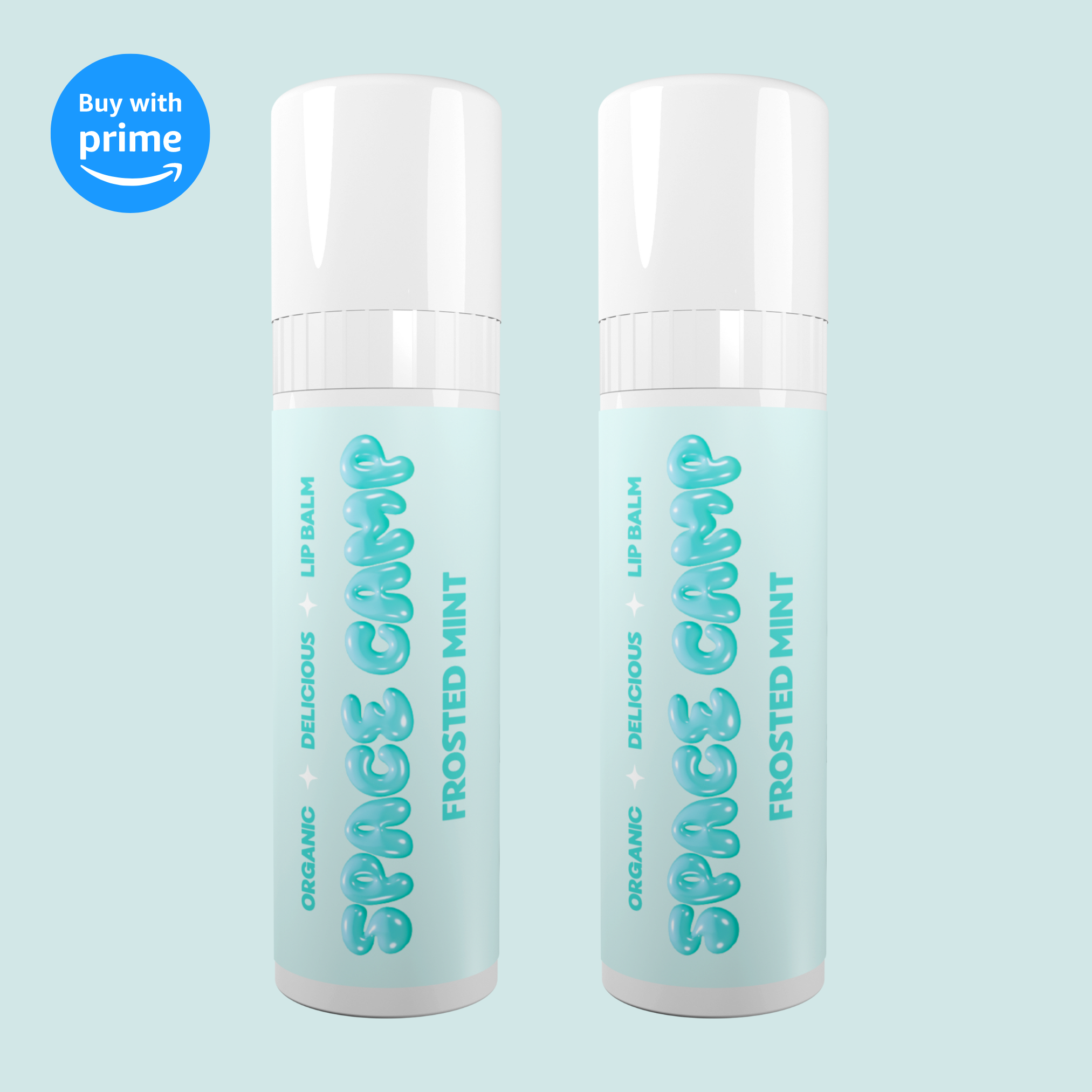 Frosted Mint Lip Balm - Space Camp Wellness product image