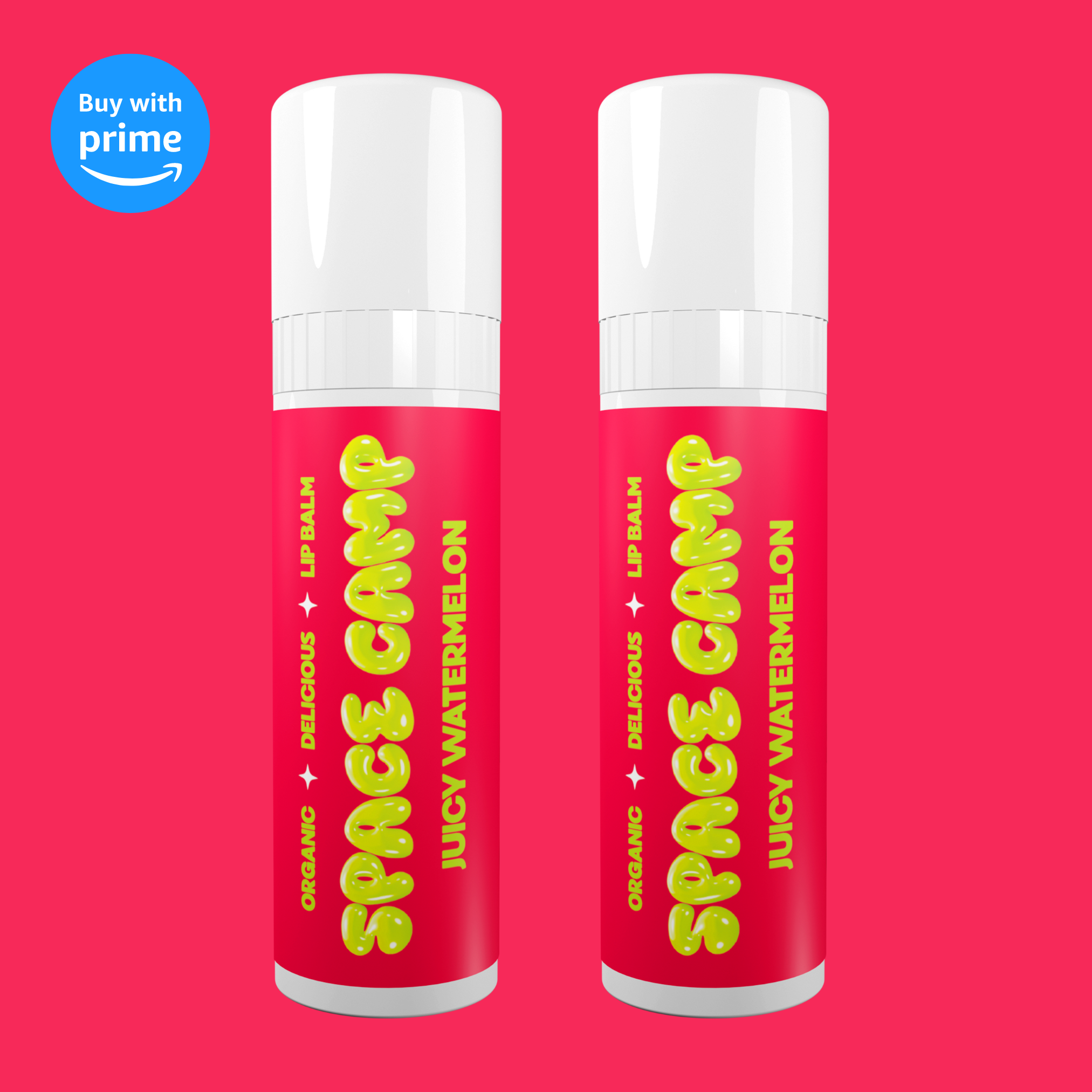 Juicy Watermelon Lip Balm - Space Camp Wellness product image