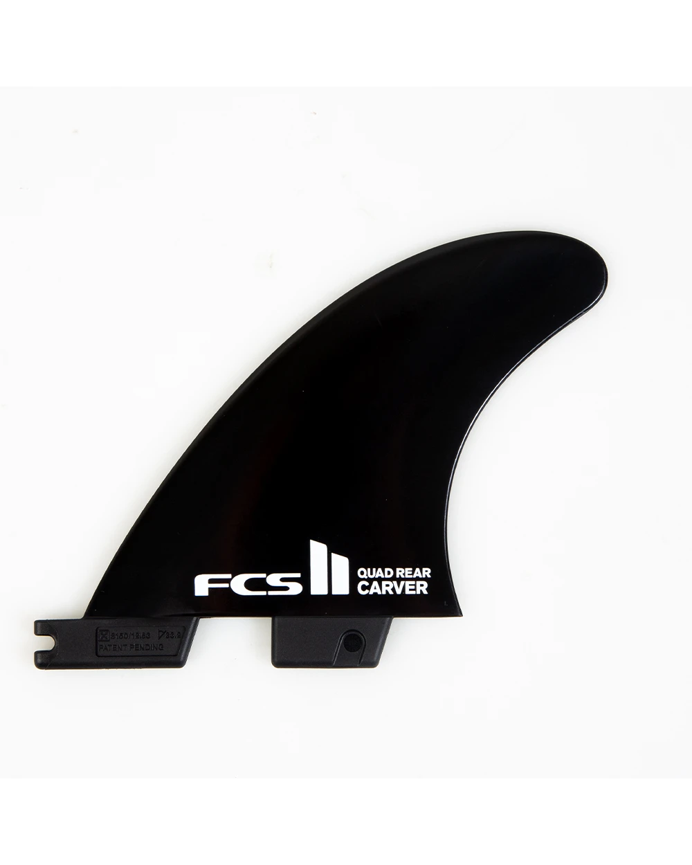 FCS II Carver Quad Rear Retail Fins - Black