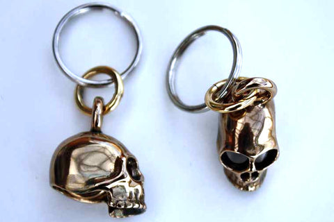 skull bike bell