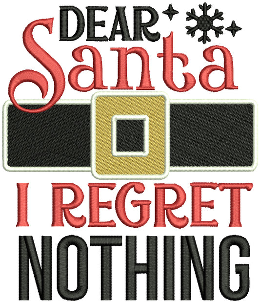 It's All Fun And Games Until Santa Checks The Naughty List Christmas Filled  Machine Embroidery Design Digitized Pattern