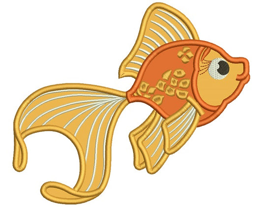 Cute Little Fish Machine Embroidery Design