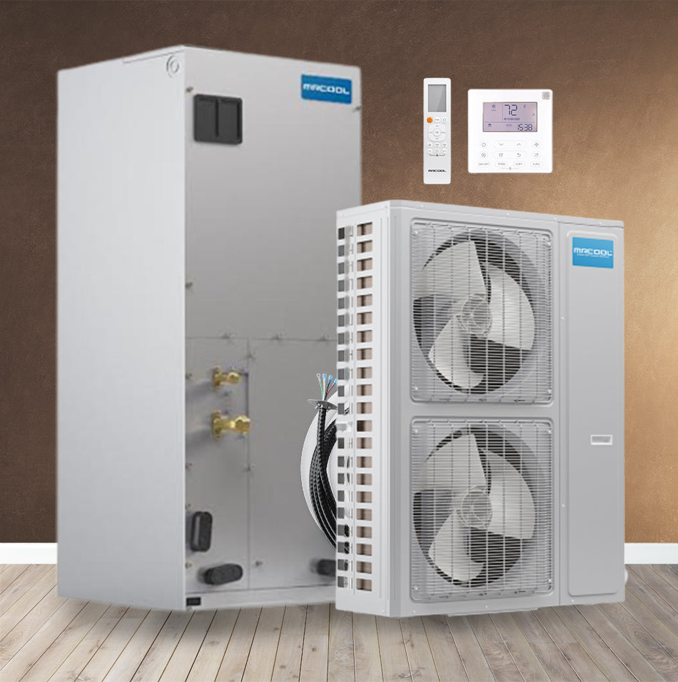 MRCOOL Universal 4 to 5 Ton (48000-60000 BTU) 18 SEER Central Heat Pump Air Conditioner System