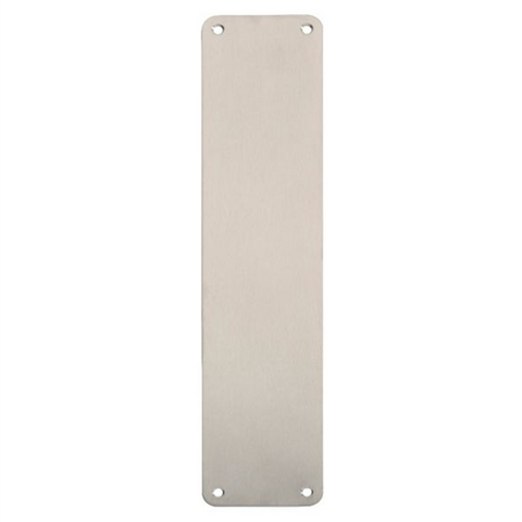 Eurospec FPP1350 Steelworx Radius Finger Plate - Satin Stainless Steel