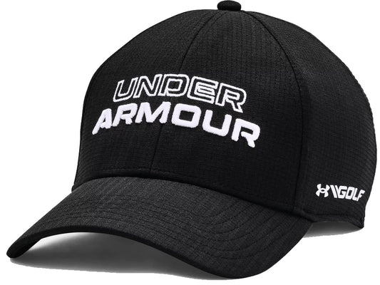 Under Armour Men's Curry Golf Snapback Hat/Cap - Black, OSFM