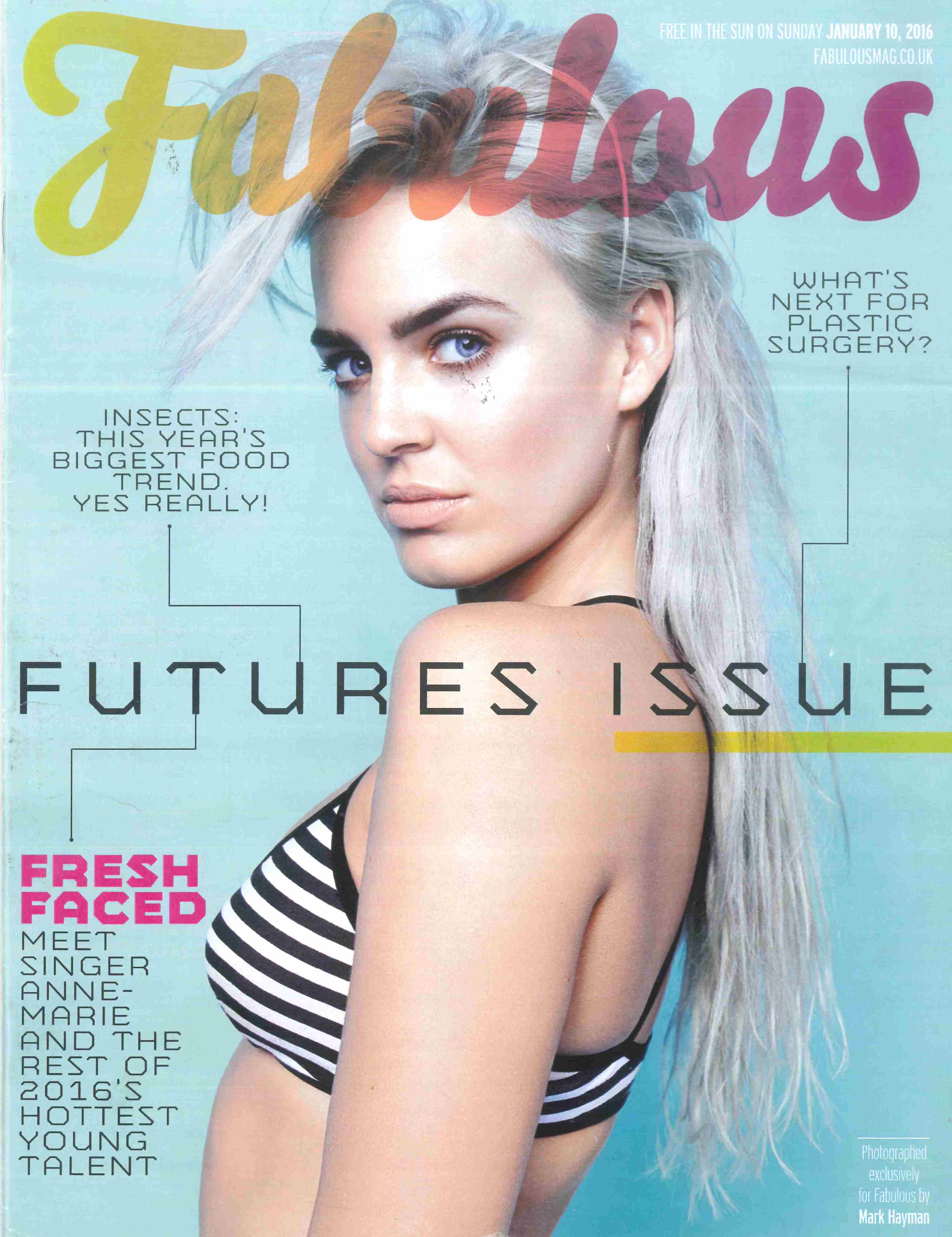 Fabulous Cover  11th January 2016