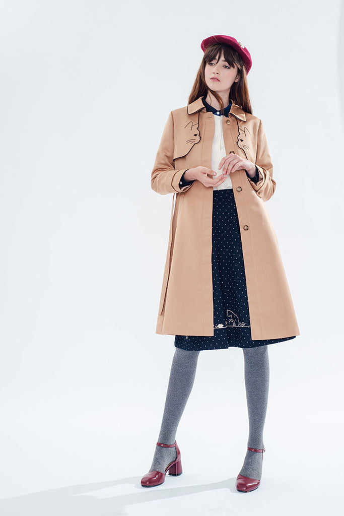 Ailurophile Trench Coat (2)
