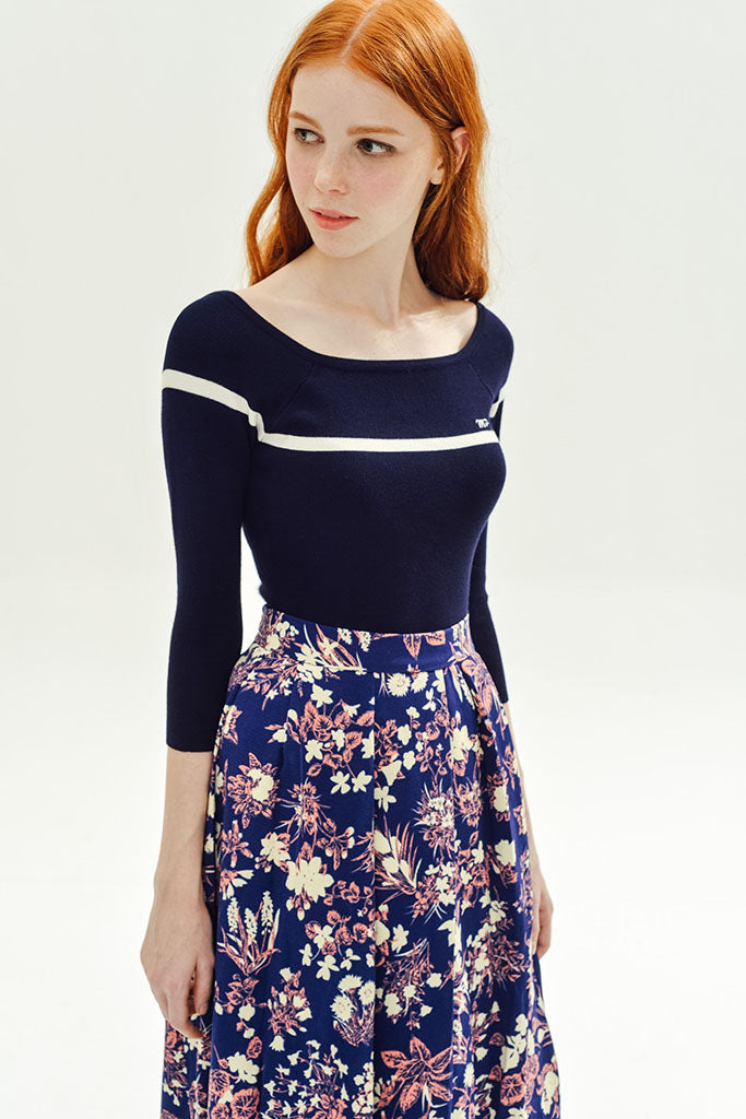 Breton Jumper (Navy)