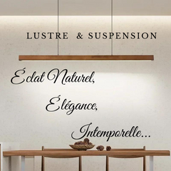 lustre et suspension