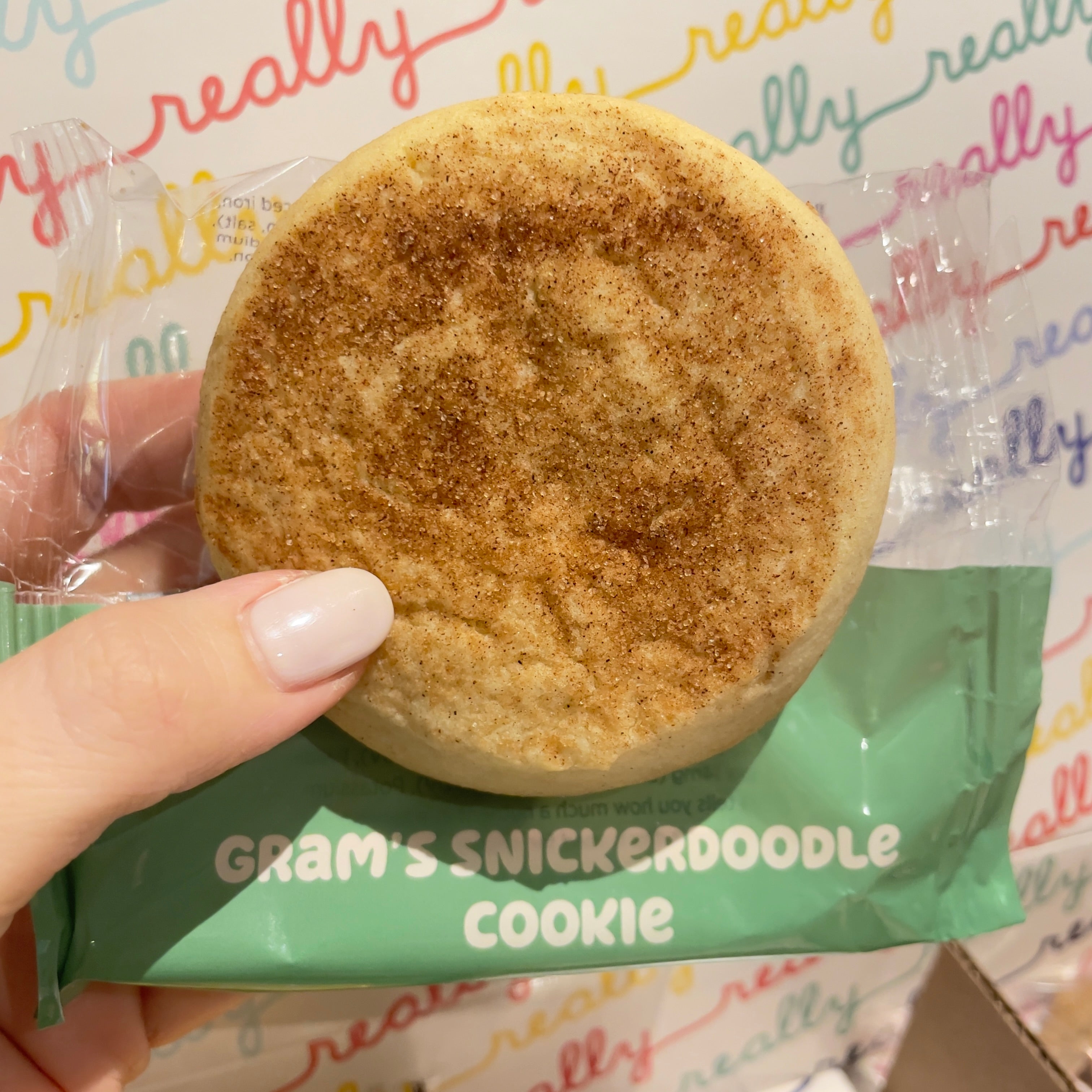 Really Good Cookie's Snickerdoodle Cookie