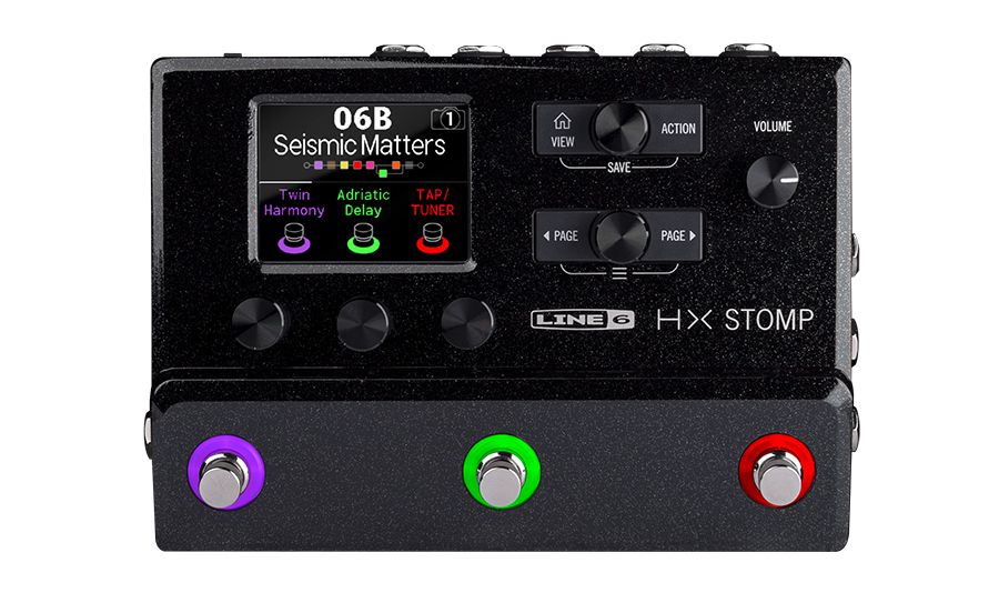 *DEMO* Line 6 HX Stomp | Amp and FX Modeler