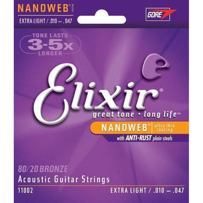 elixir 12 string extra light