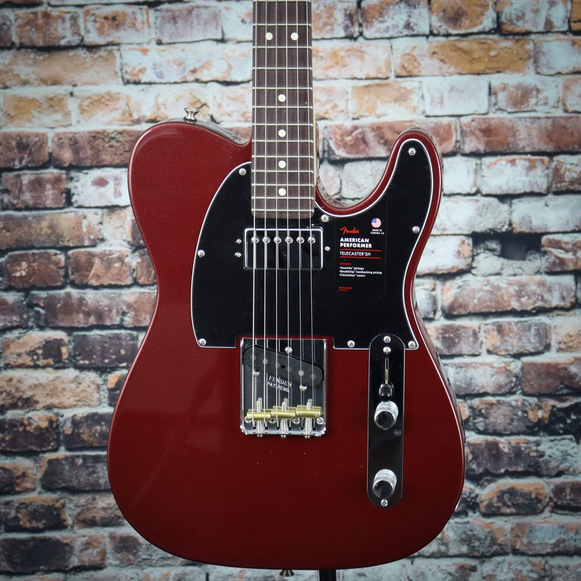 Fender American Performer Telecaster Hum | Aubergine Rosewood