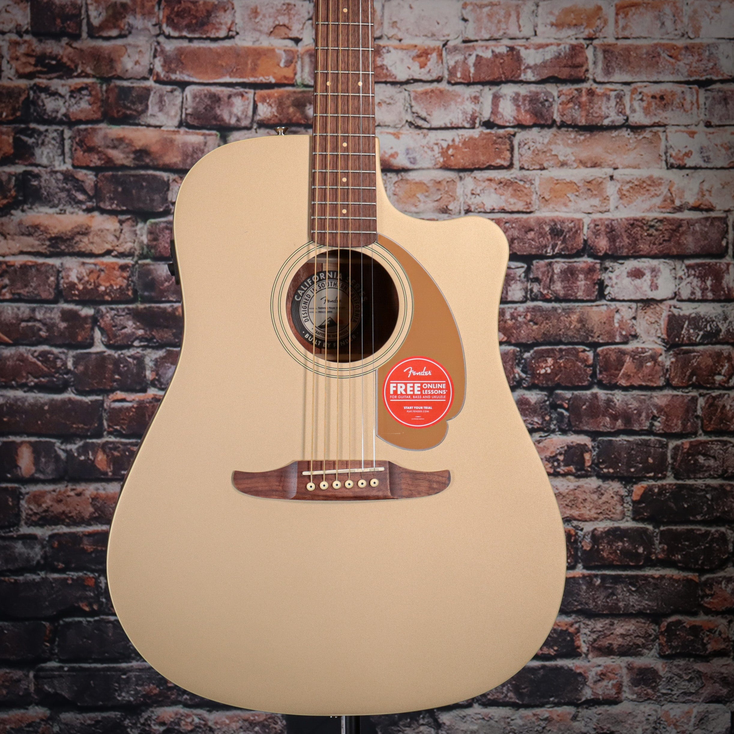 Fender Redondo Player Acoustic-Electric Guitar Bronze Satin Yandas