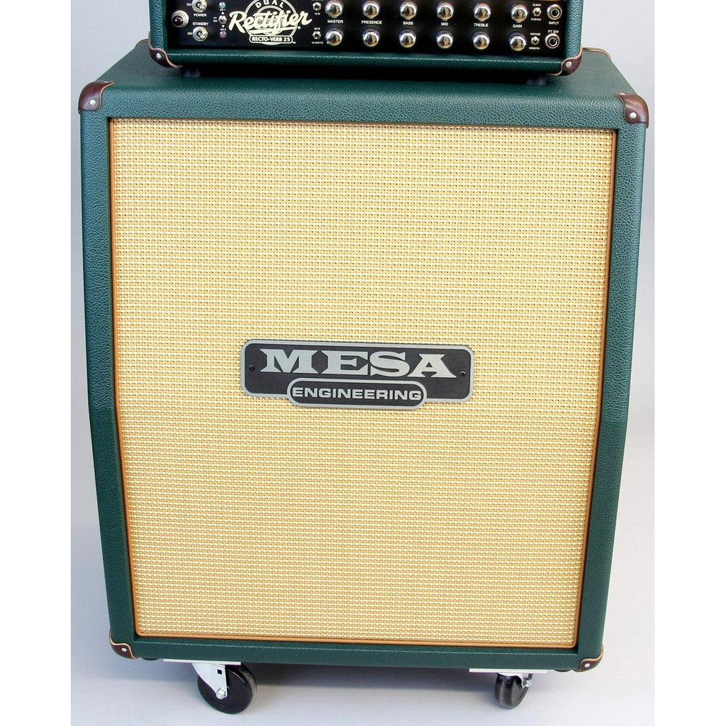 Mesa Boogie 2x12 Recto Vertical Cabinet Emerald Green Yandas Music