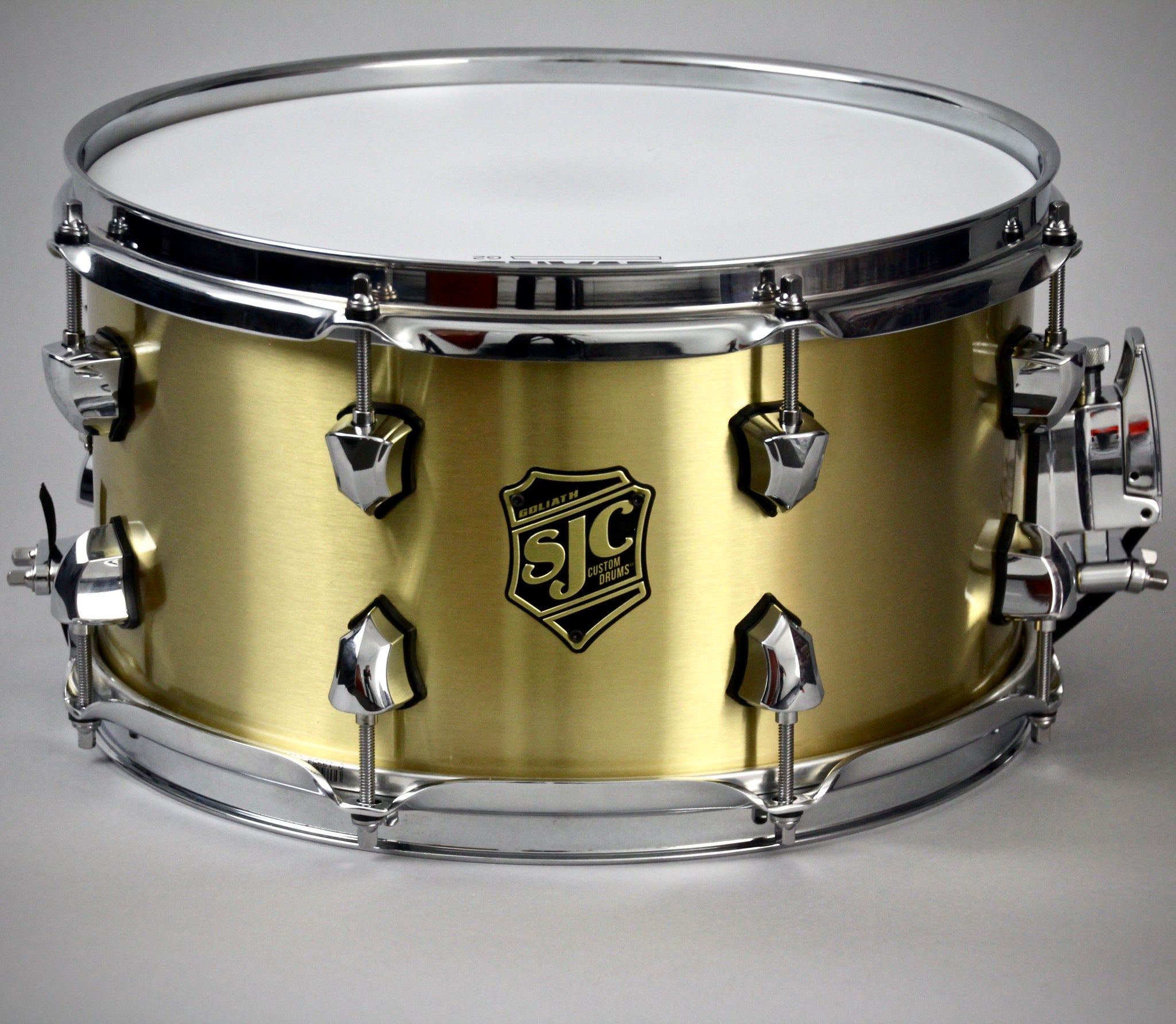 bell brass snare drum