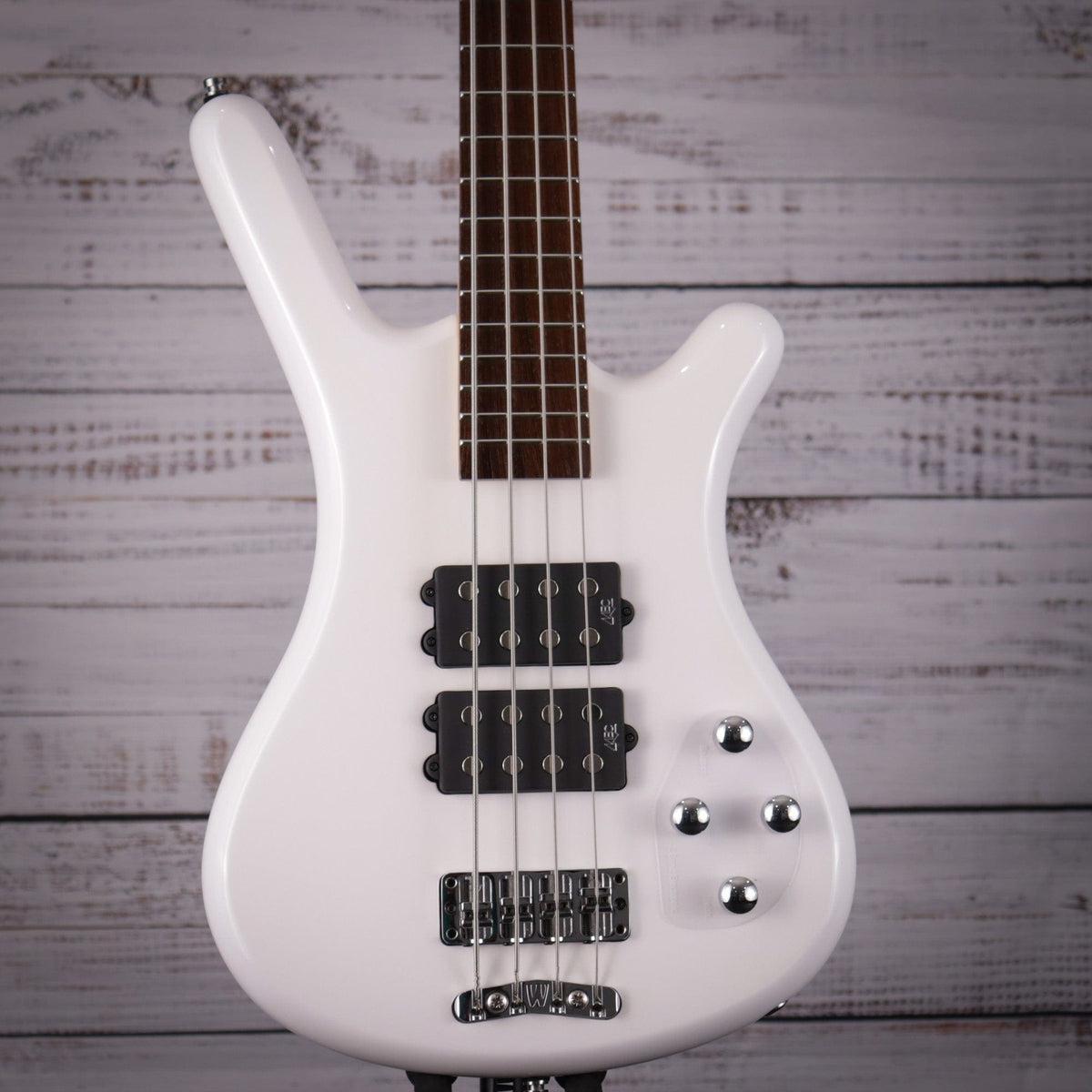 Warwick RockBass Corvette | 4 String | Solid White High Polish