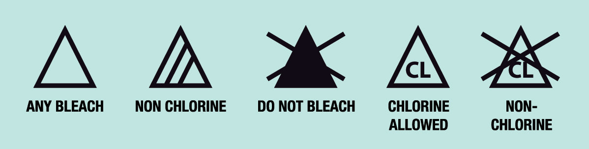 Bleach Laundry Symbols