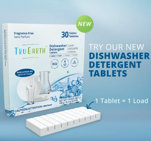 Tru Earth's Dishwasher Detergent Tablets