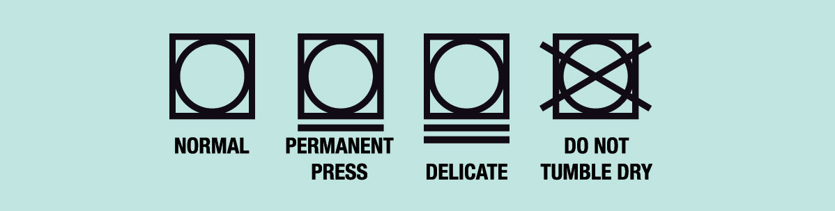 Tumble Dry Cycle Symbols