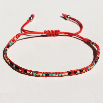 Bracelet en perles de verre