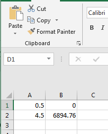 Excel Data