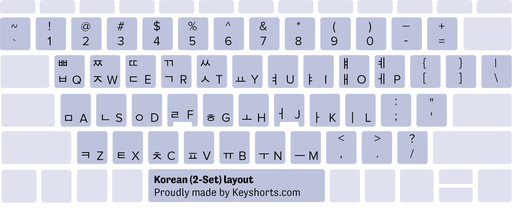 cute korean keyboard stickers