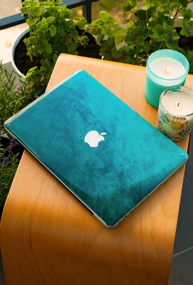 Petroleum Blue Macbook Skin | Keyshorts